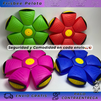Pelota Balón Volador Frisby Con Luz Led