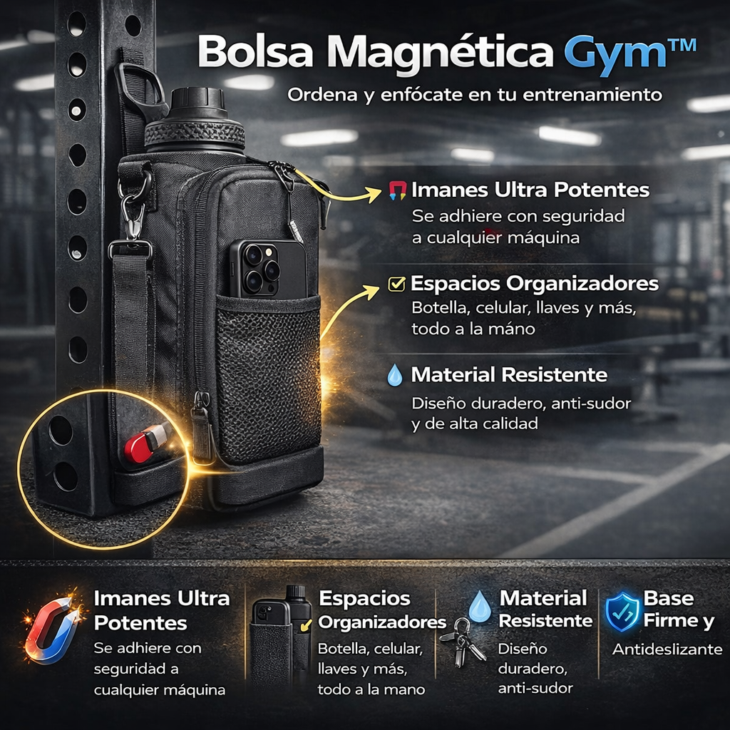 GymBag Magnética Pro™ 🤩