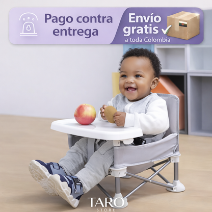 🚨 La silla portátil que hace todo más fácil ‼️ 👶✨